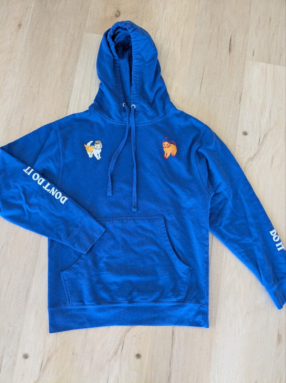 Emma Chamberlain Merch Devil And Angel Cats Hoodie